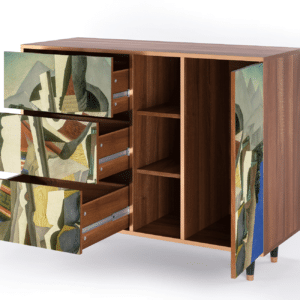 Sideboard - STORYZ - BS2 The Cubist Paintings  - Walnut