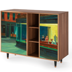 Sideboard - STORYZ - BS2 Nighthawks by Hopper - Walnut