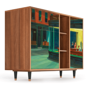 Sideboard - STORYZ - BS2 Nighthawks by Hopper - Walnut