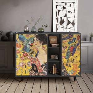 Sideboard - STORYZ - BS2 Lady with Fan by Klimt - Antracite