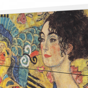 Sideboard - STORYZ - BS2 Lady with Fan by Klimt - White