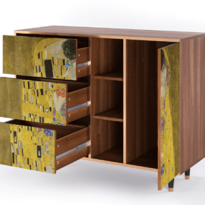 Sideboard - STORYZ - BS2 The Kiss by Klimt  - Walnut