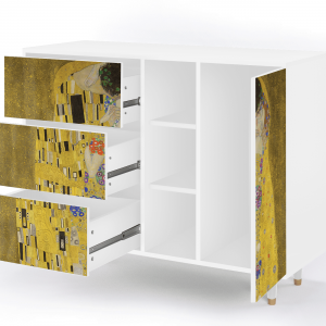 Sideboard - STORYZ - BS2 The Kiss by Klimt  - White
