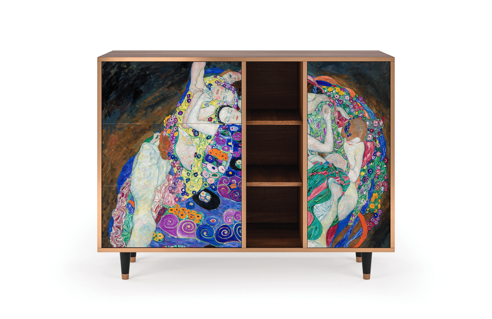 Sideboard – STORYZ – BS2 The Maiden by Klimt – Walnut Sideboard - STORYZ - BS2 The Maiden by Klimt - Walnut