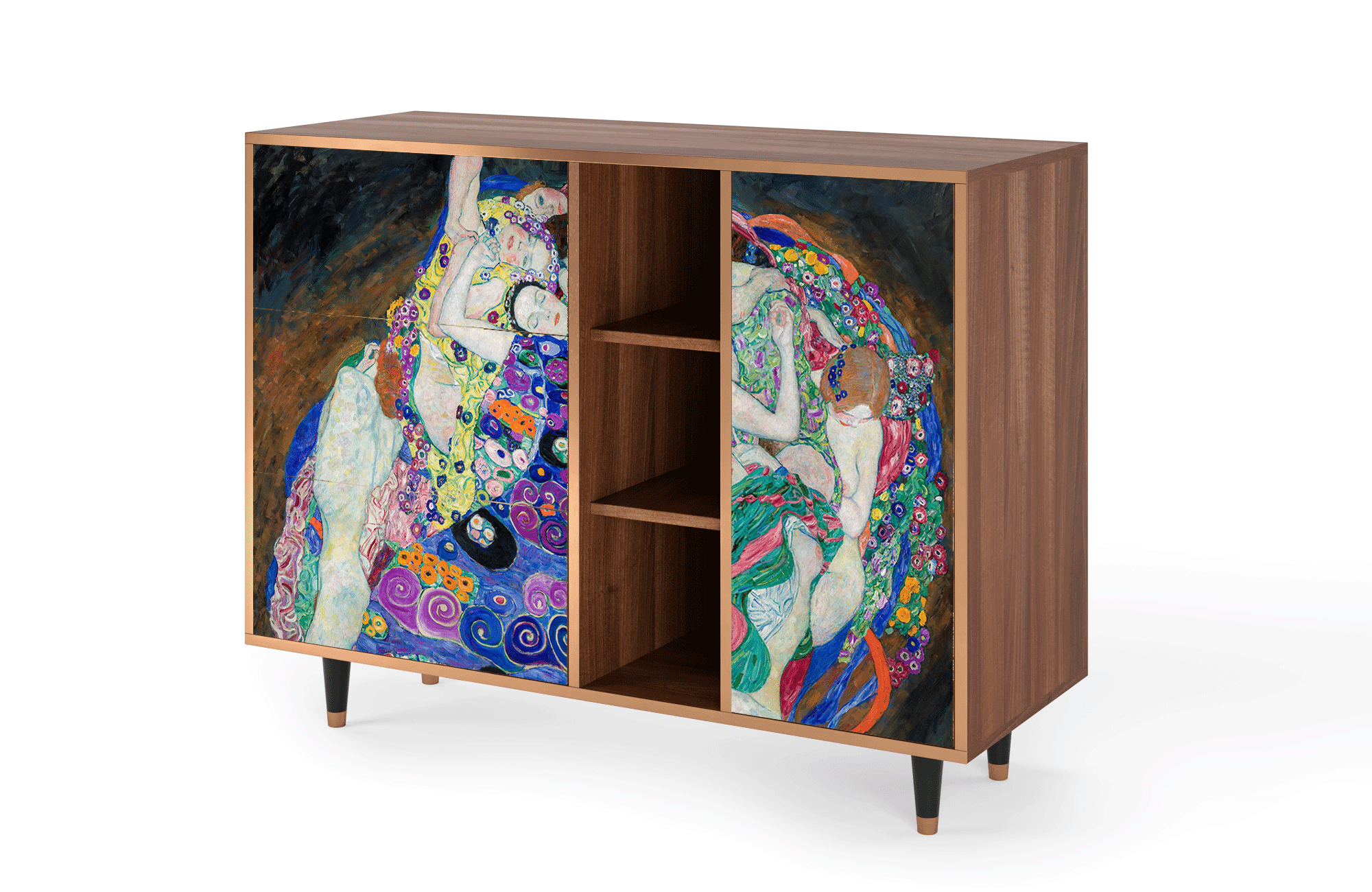 BS2_148_001 Sideboard - STORYZ - BS2 The Maiden by Klimt - Walnut