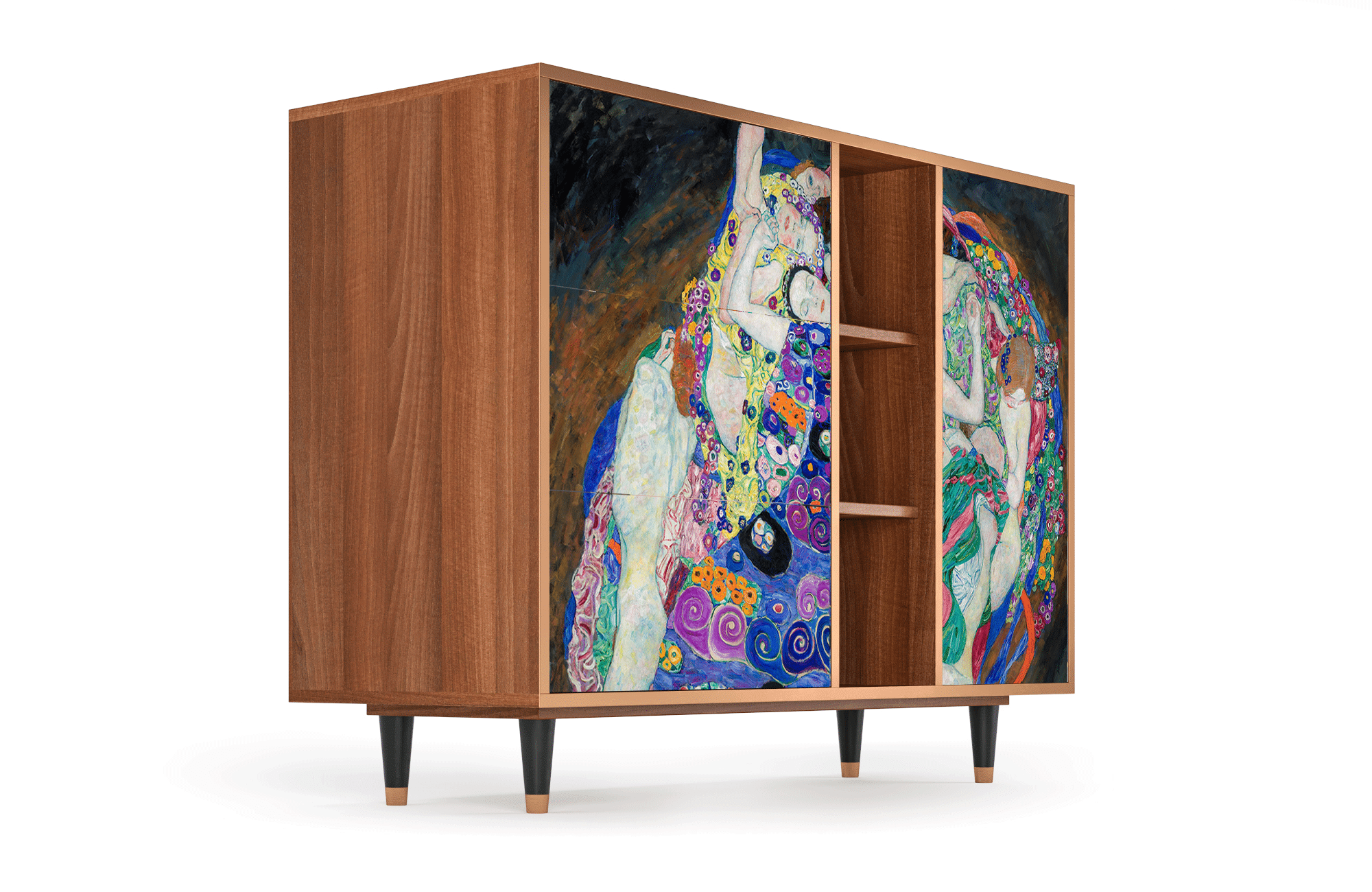 Sideboard – STORYZ – BS2 The Maiden by Klimt – Walnut Sideboard - STORYZ - BS2 The Maiden by Klimt - Walnut