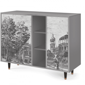 Sideboard - STORYZ - BS2 View of the Piazza - Grey