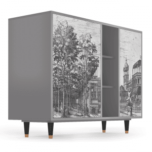 Sideboard - STORYZ - BS2 View of the Piazza - Grey