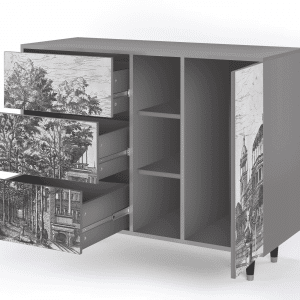 Sideboard - STORYZ - BS2 View of the Piazza - Grey