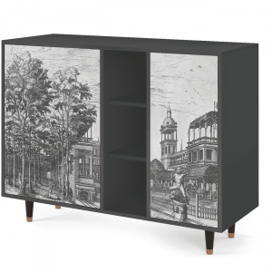 Sideboard - STORYZ - BS2 View of the Piazza - Antracite