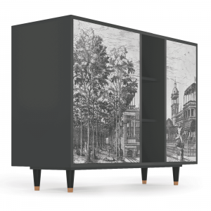 Sideboard - STORYZ - BS2 View of the Piazza - Antracite