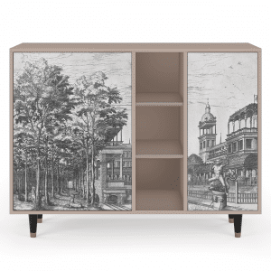 Sideboard - STORYZ - BS2 View of the Piazza - Latte