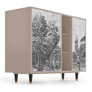 Sideboard - STORYZ - BS2 View of the Piazza - Latte