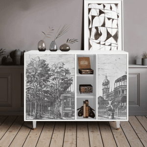 Sideboard - STORYZ - BS2 View of the Piazza - White