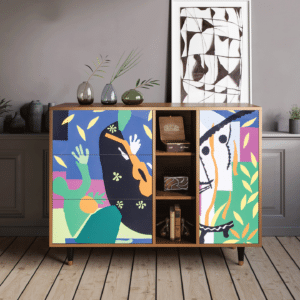 Sideboard - STORYZ - BS2 La Tristesse du Roi - Walnut