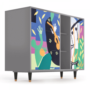Sideboard - STORYZ - BS2 La Tristesse du Roi - Grey