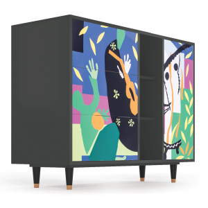 Sideboard - STORYZ - BS2 La Tristesse du Roi - Antracite