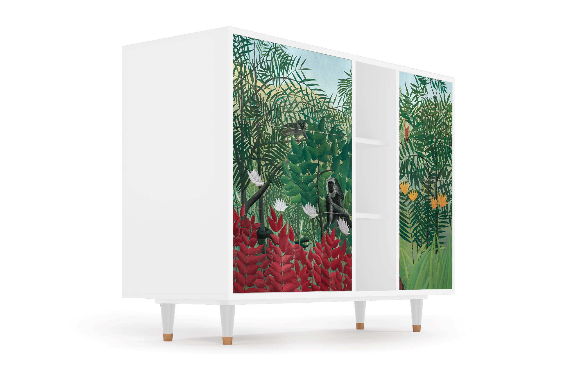 Sideboard – STORYZ – BS2 Jungles in Paris – White Sideboard - STORYZ - BS2 Jungles in Paris - White