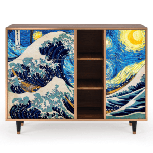Sideboard - STORYZ - BS2 Great Wave - Walnut