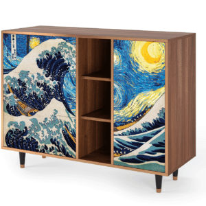 Sideboard - STORYZ - BS2 Great Wave - Walnut