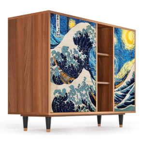 Sideboard - STORYZ - BS2 Great Wave - Walnut