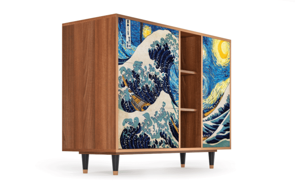 Sideboard - STORYZ - BS2 Great Wave - Walnut