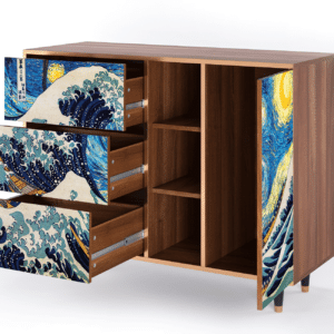 Sideboard - STORYZ - BS2 Great Wave - Walnut