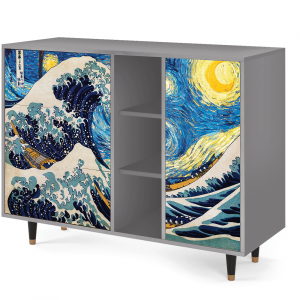 Sideboard - STORYZ - BS2 Great Wave - Grey