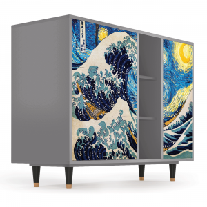 Sideboard - STORYZ - BS2 Great Wave - Grey