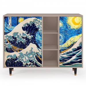 Sideboard - STORYZ - BS2 Great Wave - Latte