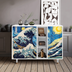 Sideboard - STORYZ - BS2 Great Wave - White
