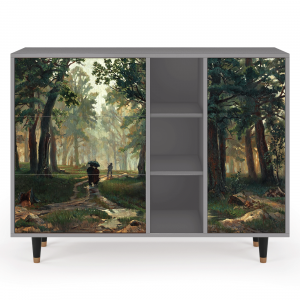 Sideboard - STORYZ - BS2  Rain in the Oak Forest - Grey