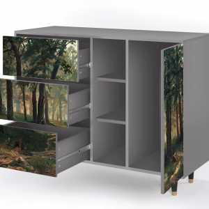 Sideboard - STORYZ - BS2  Rain in the Oak Forest - Grey