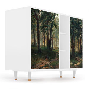 Sideboard - STORYZ - BS2  Rain in the Oak Forest - White