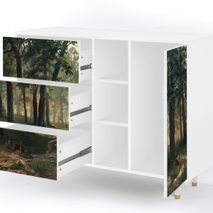 Sideboard - STORYZ - BS2  Rain in the Oak Forest - White