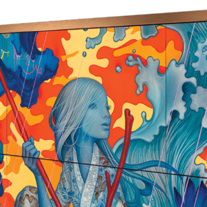 Sideboard - STORYZ - BS2 The Girl - James Jean - Walnut