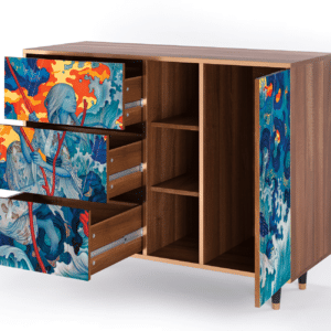 Sideboard - STORYZ - BS2 The Girl - James Jean - Walnut
