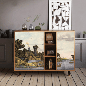 Sideboard - STORYZ - BS2 Mill along a River - Walnut