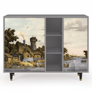 Sideboard - STORYZ - BS2 Mill along a River - Grey
