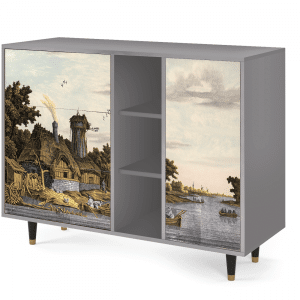 Sideboard - STORYZ - BS2 Mill along a River - Grey