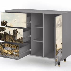 Sideboard - STORYZ - BS2 Mill along a River - Grey