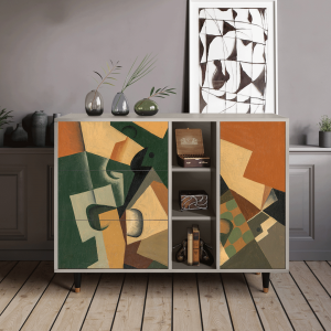 Sideboard - STORYZ - BS2 Glass and Checkerboard - Sand