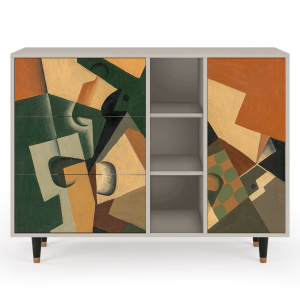 Sideboard - STORYZ - BS2 Glass and Checkerboard - Sand