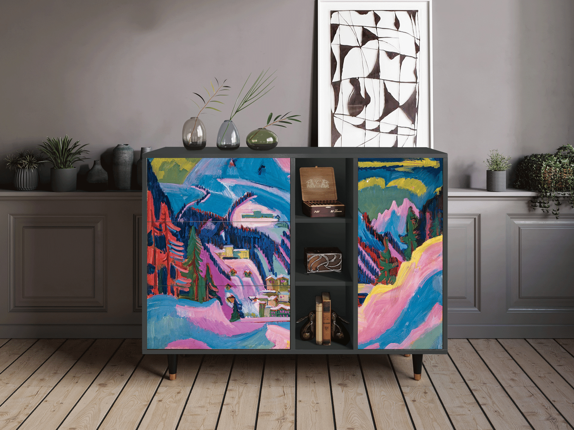 Sideboard - STORYZ - BS2 Davos Winter - Antracite Sideboard - STORYZ - BS2 Davos Winter - Antracite