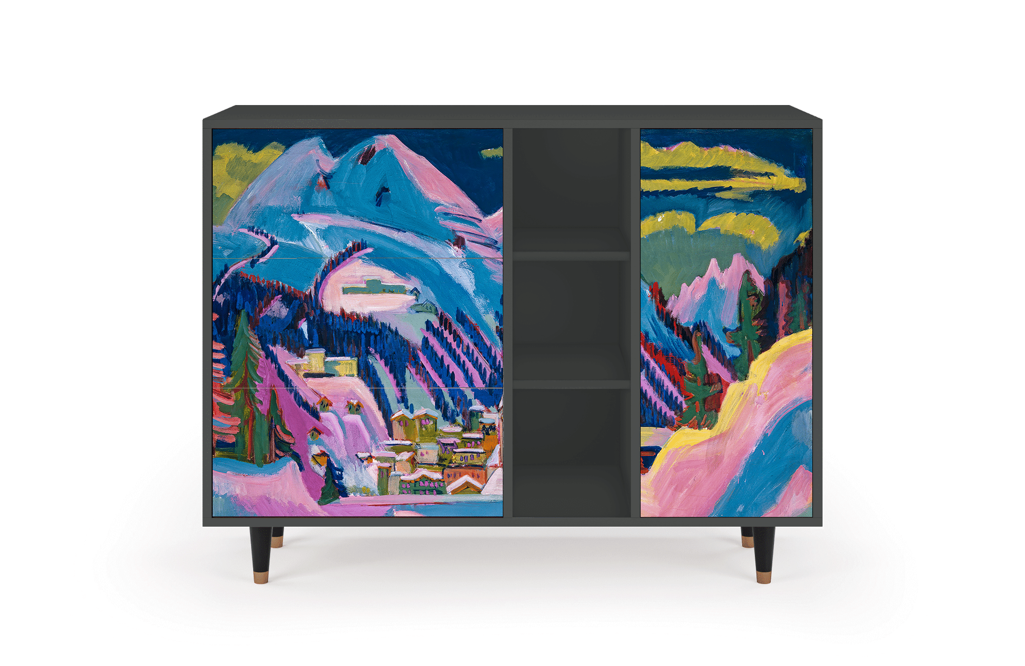 Sideboard – STORYZ – BS2 Davos Winter – Antracite Sideboard - STORYZ - BS2 Davos Winter - Antracite