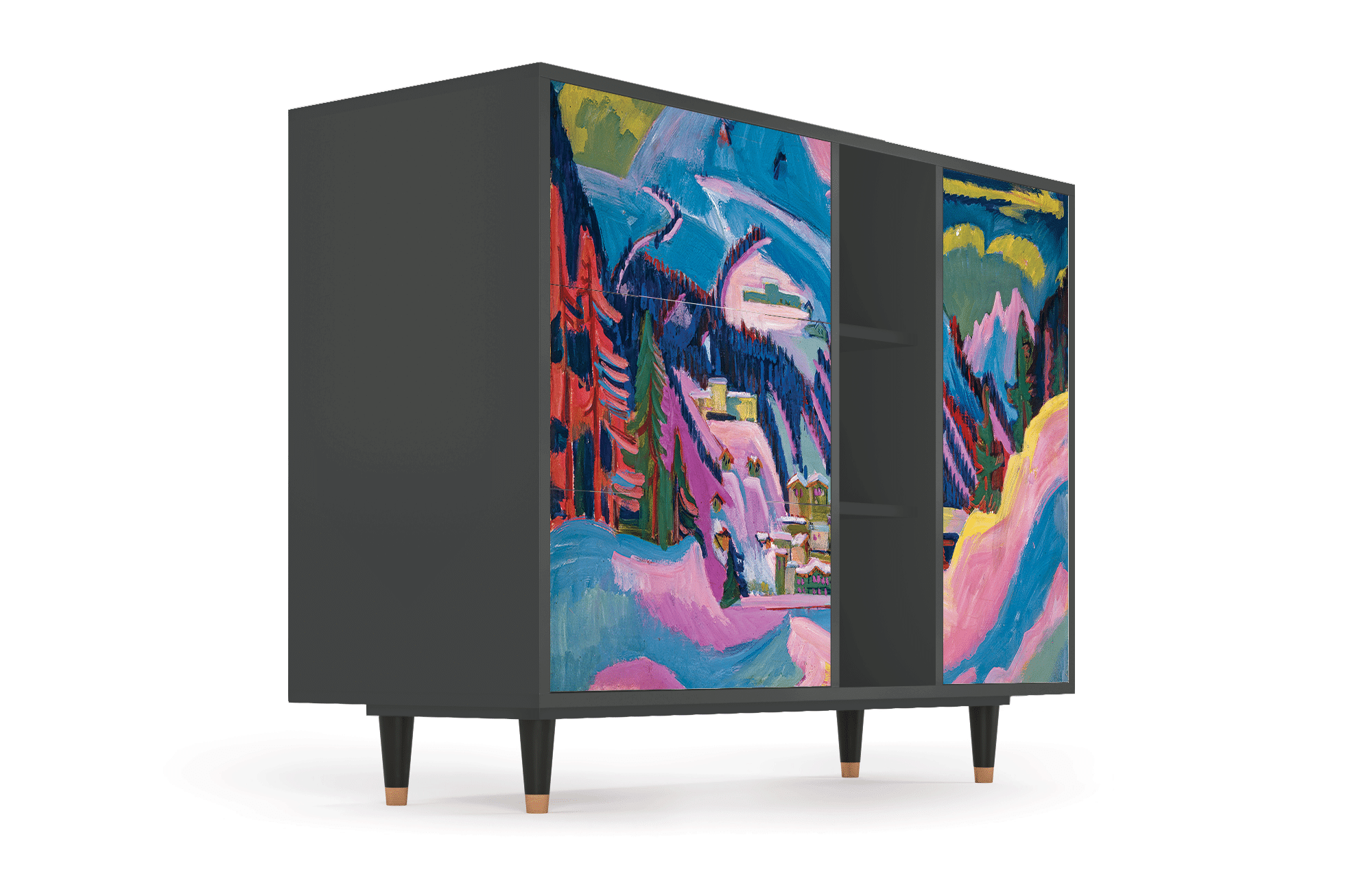 Sideboard – STORYZ – BS2 Davos Winter – Antracite Sideboard - STORYZ - BS2 Davos Winter - Antracite