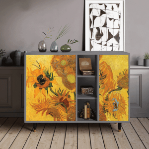 Sideboard - STORYZ - BS2 Sunflowers - Grey