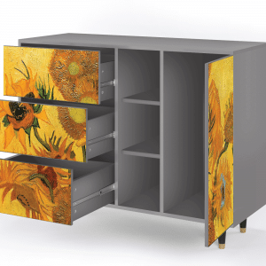 Sideboard - STORYZ - BS2 Sunflowers - Grey