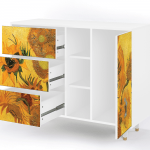 Sideboard - STORYZ - BS2 Sunflowers - White