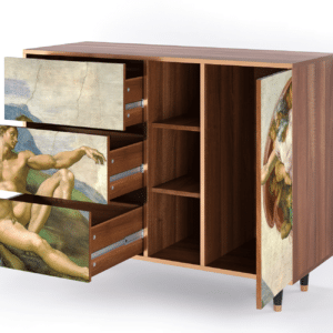 Sideboard - STORYZ - BS2 The Creation of Adam - Walnut